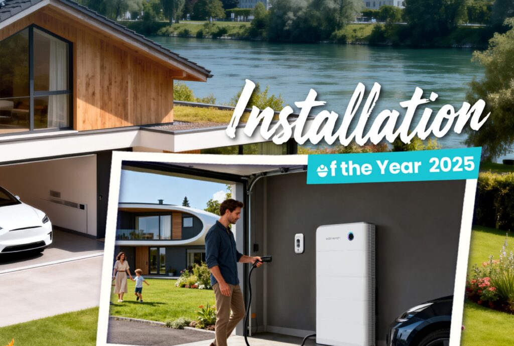 Screenshot der Website des SigEnergy-Wettbewerbs "Installation of the Year"
